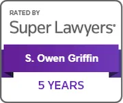 S. Owen Griffin Super Lawyer 5 Years at Troppito Miller Griffin Attorneys at Law in Kansas City MO